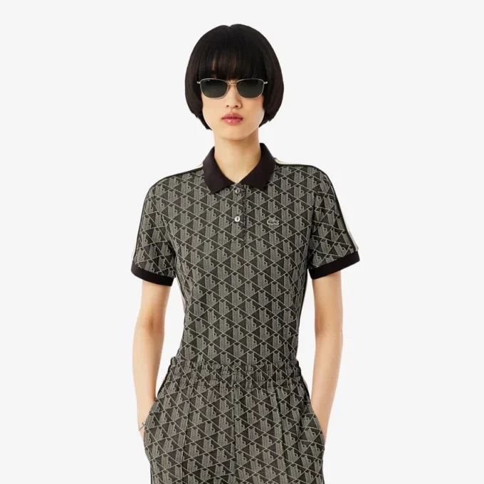 Polo Monogram da donna slim fit Polo Monogram da donna slim fit