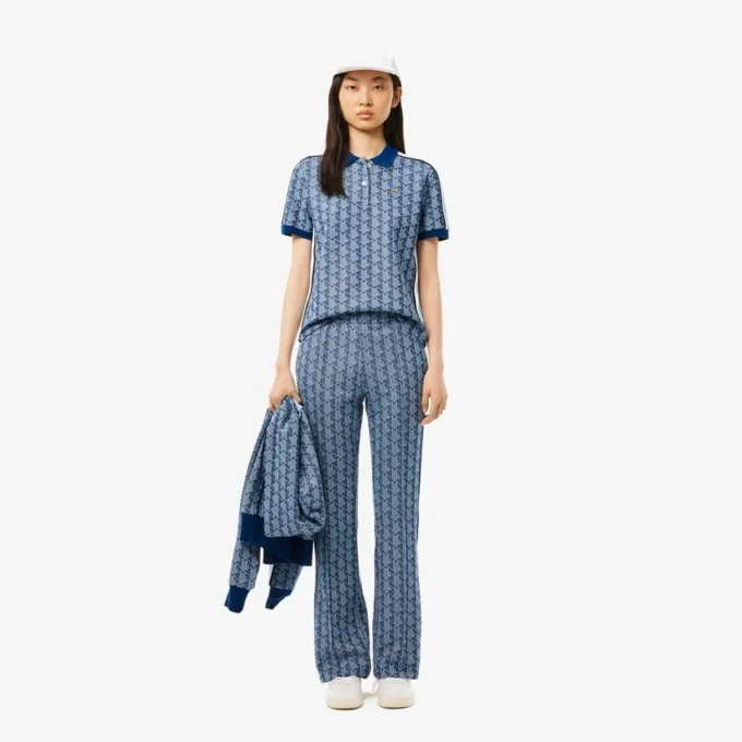 Polo Monogram da donna slim fit Polo Monogram da donna slim fit