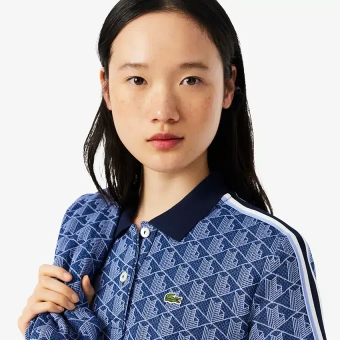 Polo Monogram da donna slim fit Polo Monogram da donna slim fit