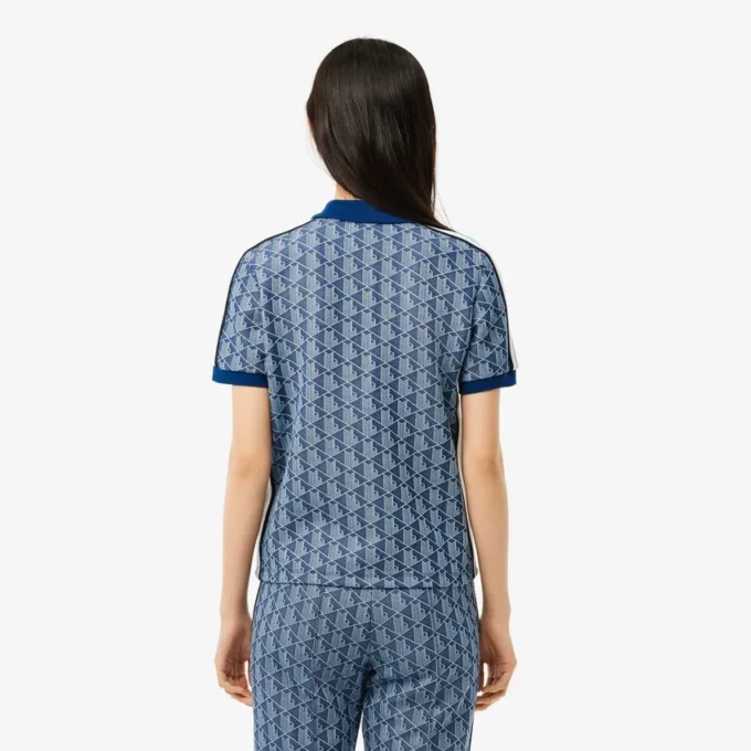 Polo Monogram da donna slim fit Polo Monogram da donna slim fit