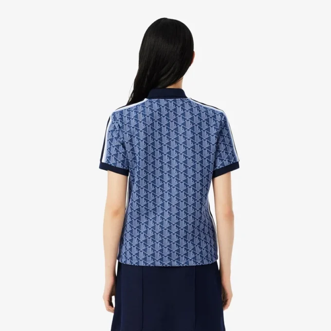 Polo Monogram da donna slim fit Polo Monogram da donna slim fit