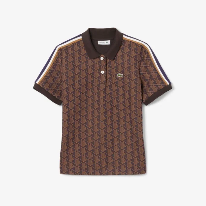 Polo Monogram da donna slim fit Polo Monogram da donna slim fit