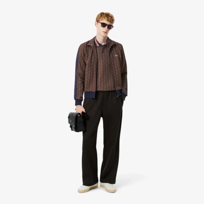 Polo Monogram da uomo con vestibilità classica