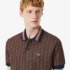 Polo Monogram da uomo con vestibilità classica