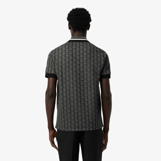 Polo Monogram da uomo con vestibilità classica