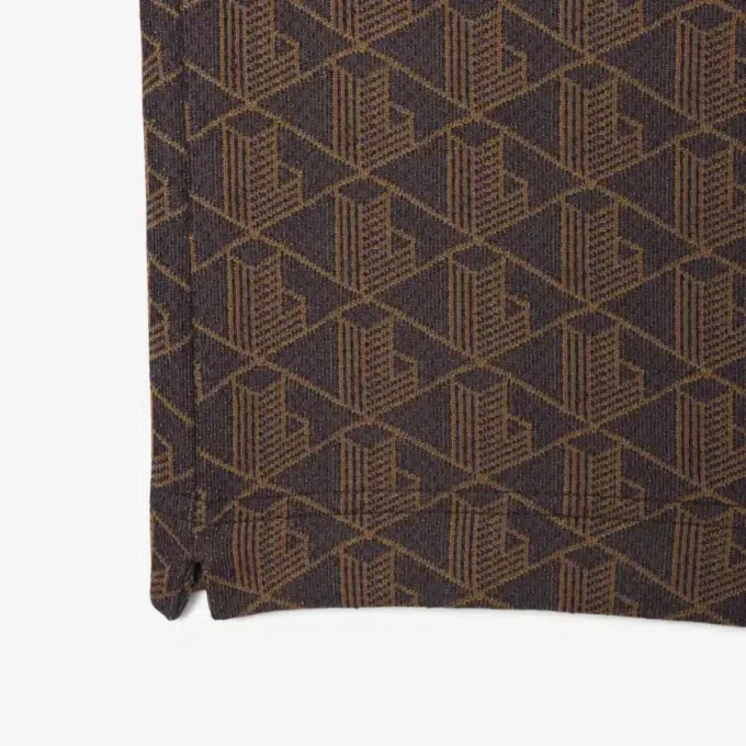 Polo Monogram da uomo con vestibilità classica