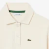 Polo oversize in piqué da bambina