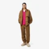 Polo oversize in raso con badge Runway