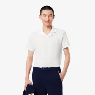 Polo Paris da uomo con collo aperto e vestibilità classica