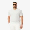 Polo Paris da uomo con collo aperto e vestibilità classica