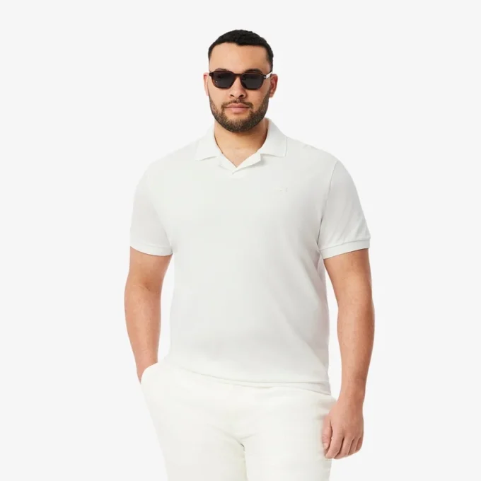 Polo Paris da uomo con collo aperto e vestibilità classica