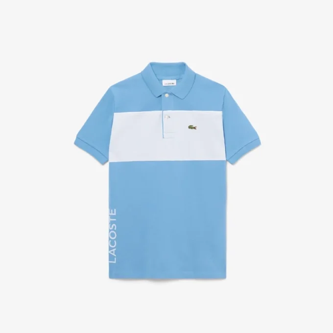 Polo Petit Piqué a blocchi di colore