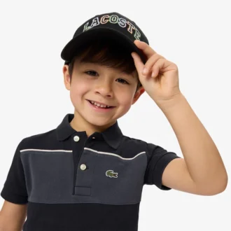 Polo Petit Piqué a blocchi di colore