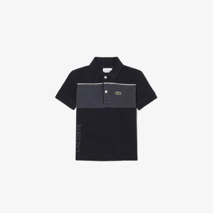 Polo Petit Piqué a blocchi di colore Polo Petit Piqué a blocchi di colore