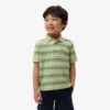 Polo Petit Piqué a righe a contrasto Polo Petit Piqué a righe a contrasto