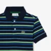 Polo Petit Piqué a righe a contrasto Polo Petit Piqué a righe a contrasto