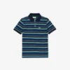 Polo Petit Piqué a righe a contrasto da bambino Polo Petit Piqué a righe a contrasto da bambino