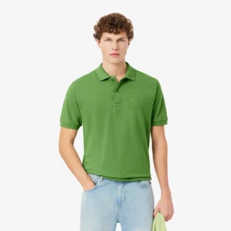 Polo Petit Piqué con dettagli ricamati e vestibilità classica