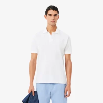 Polo Petit Piqué con dettagli ricamati e vestibilità classica
