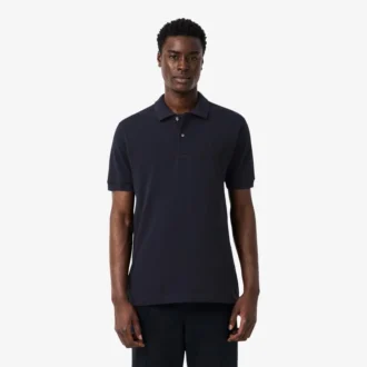 Polo Petit Piqué con dettagli ricamati e vestibilità classica Polo Petit Piqué con dettagli ricamati e vestibilità classica