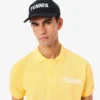 Polo Petit Piqué stampata dal taglio classico