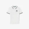 Polo Petit Piqua con colletto a righe da bambino Polo Petit Piqua con colletto a righe da bambino