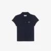 Polo Piqua con collo smerlato da bambina Polo Piqua con collo smerlato da bambina