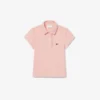 Polo Piqua con collo smerlato da bambina Polo Piqua con collo smerlato da bambina