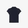 Polo Piqua con collo smerlato da bambina Polo Piqua con collo smerlato da bambina