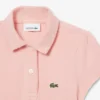 Polo Piqua con collo smerlato da bambina Polo Piqua con collo smerlato da bambina