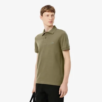 Polo Regular Fit con striscia e logo