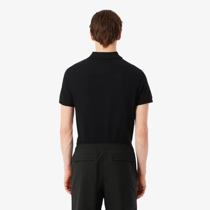 Polo Regular Fit con striscia e logo Polo Regular Fit con striscia e logo