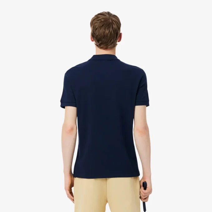Polo Regular Fit con striscia e logo Polo Regular Fit con striscia e logo