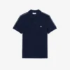 Polo Regular Fit con striscia e logo Polo Regular Fit con striscia e logo