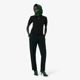 Polo Runway Slim Fit in piqué pesante