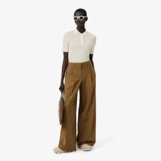 Polo Runway Slim Fit in seta Mini-Piqua
