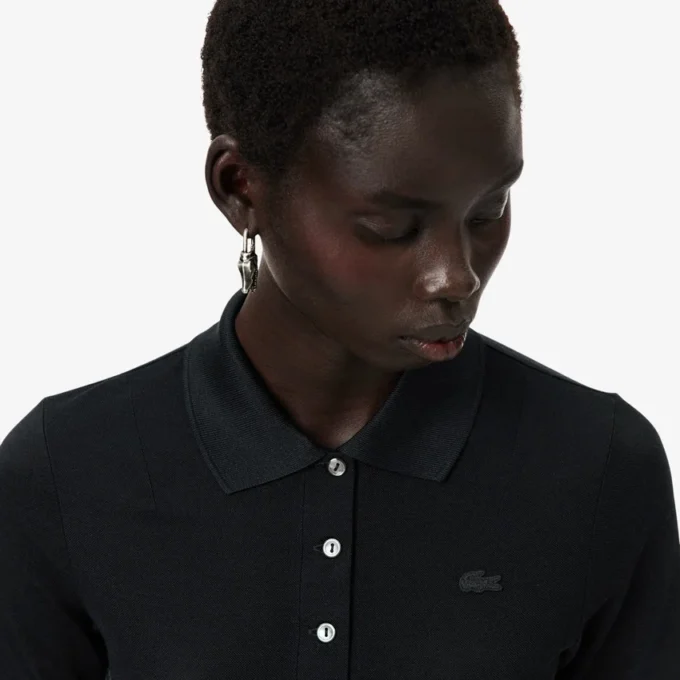 Polo Runway Slim Fit in seta Mini-Piqua Polo Runway Slim Fit in seta Mini-Piqua