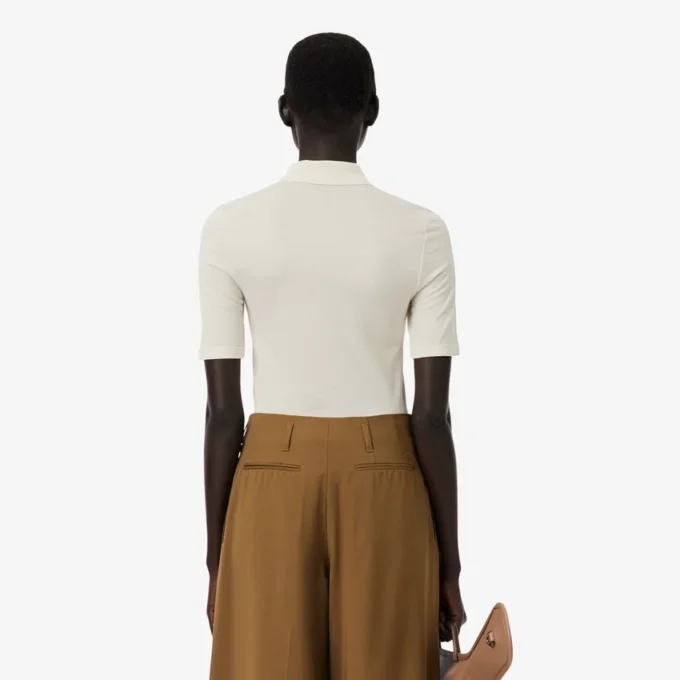 Polo Runway Slim Fit in seta Mini-Piqua Polo Runway Slim Fit in seta Mini-Piqua