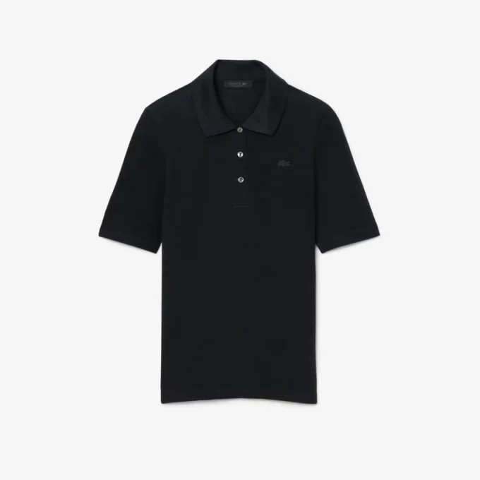 Polo Runway Slim Fit in seta Mini-Piqua Polo Runway Slim Fit in seta Mini-Piqua