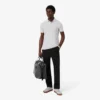 Polo Slim Fit in piqué con marchio