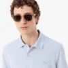 Polo Slim Fit in piqué con marchio Polo Slim Fit in piqué con marchio