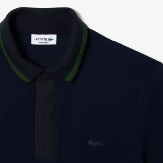 Polo Smart Paris da uomo con collo a contrasto e vestibilità regolare