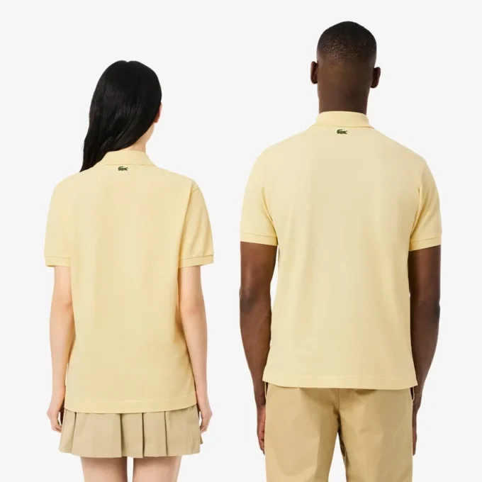 Polo unisex L.12.12 dal taglio classico con stampa iconica