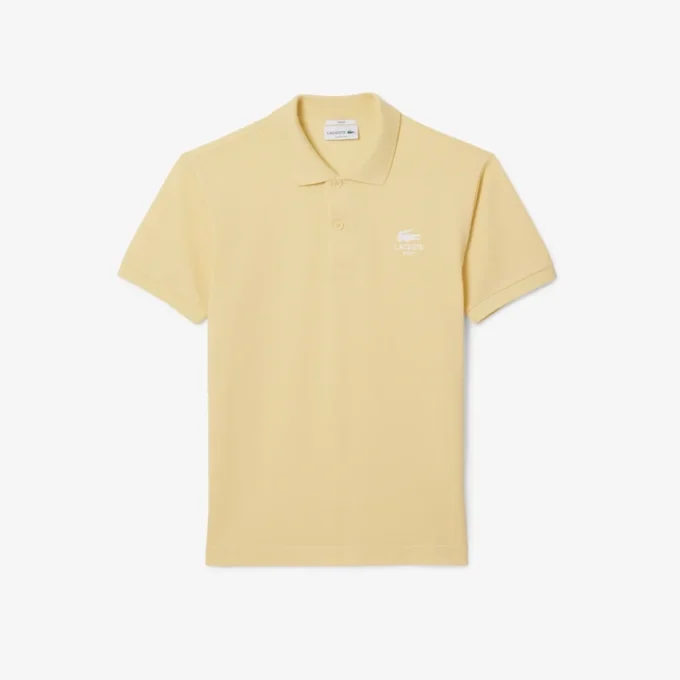 Polo unisex L.12.12 dal taglio classico con stampa iconica