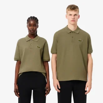 Polo unisex L.12.12 Piqua Badge dalla vestibilità ampia