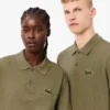 Polo unisex L.12.12 Piqua Badge dalla vestibilità ampia