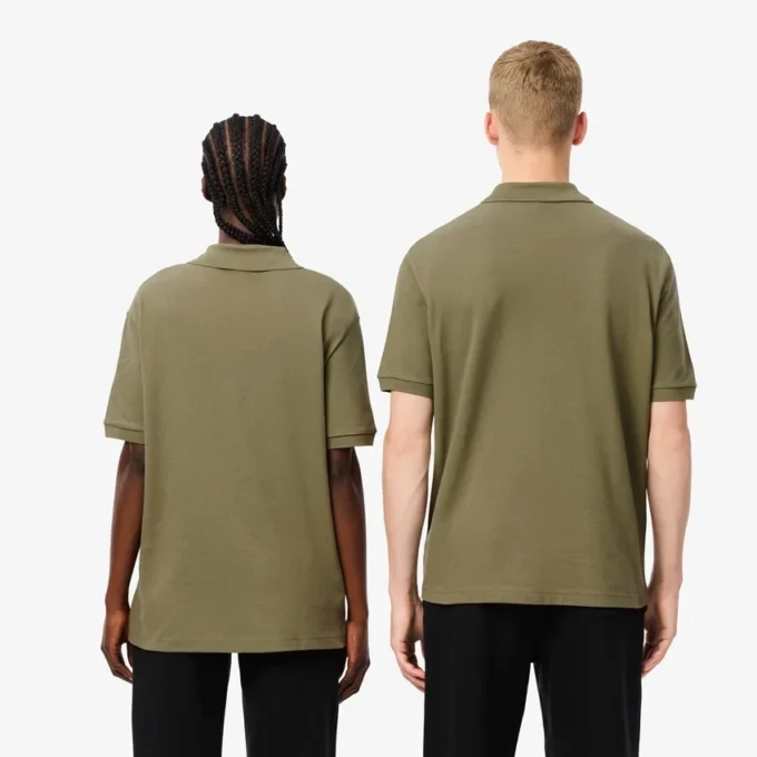 Polo unisex L.12.12 Piqua Badge dalla vestibilità ampia