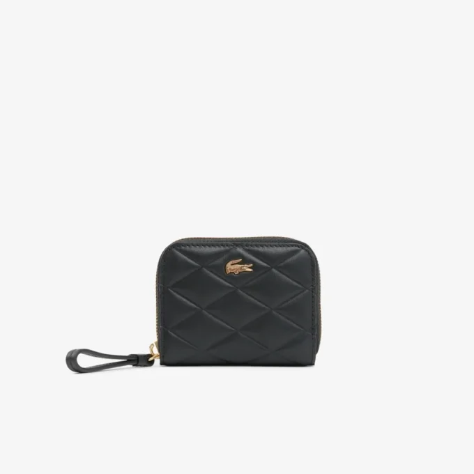 Portamonete in pelle Coccodrillo Small