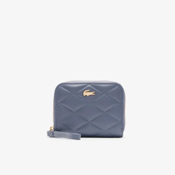 Portamonete in pelle Coccodrillo Small