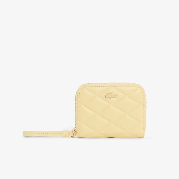 Portamonete in pelle Coccodrillo Small